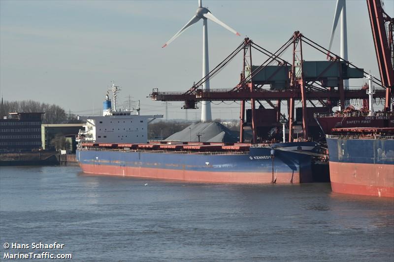 golden kennedy (Bulk Carrier) - IMO 9740835, MMSI 538006408, Call Sign V7MU7 under the flag of Marshall Islands