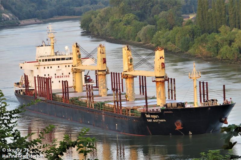 east ayutthaya (Bulk Carrier) - IMO 9584293, MMSI 567025000, Call Sign HSB6299 under the flag of Thailand