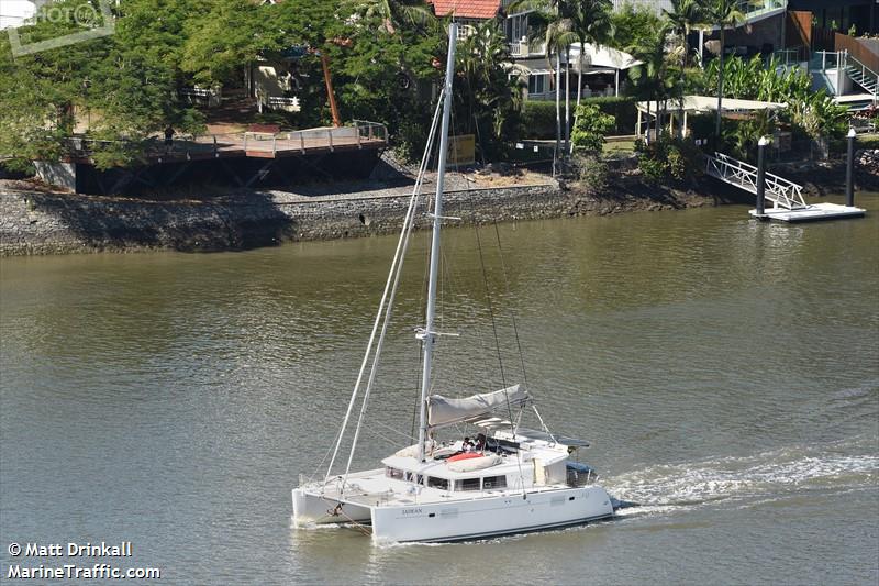 jadean (Sailing vessel) - IMO , MMSI 601219400, Call Sign ZR4710 under the flag of South Africa