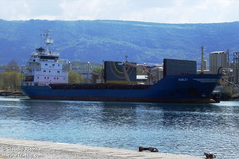 noble 1 (General Cargo Ship) - IMO 8024155, MMSI 620604000, Call Sign D6A2611 under the flag of Comoros