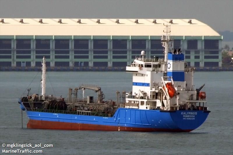 kalymnos (Oil Products Tanker) - IMO 9382126, MMSI 636014132, Call Sign A8RP7 under the flag of Liberia
