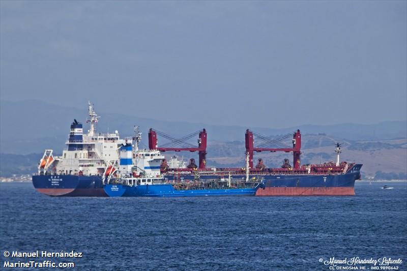 cl dengsha he (Bulk Carrier) - IMO 9890642, MMSI 636019789, Call Sign D5WE2 under the flag of Liberia