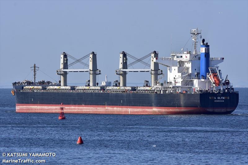 vita olympic (Bulk Carrier) - IMO 9758882, MMSI 636020172, Call Sign D5YA2 under the flag of Liberia