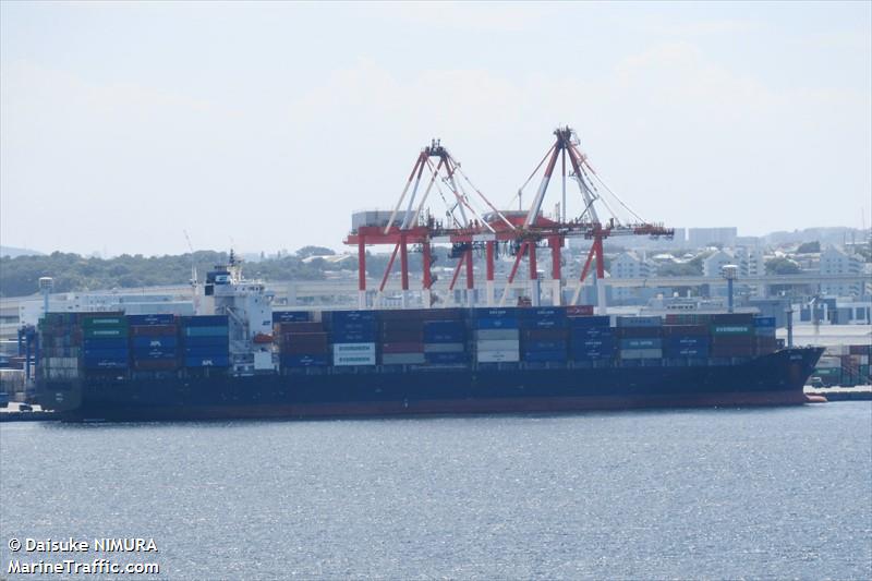 natal (Container Ship) - IMO 9333072, MMSI 636020436, Call Sign A8NX7 under the flag of Liberia