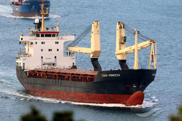 farah princess (General Cargo Ship) - IMO 8703270, MMSI 671697000, Call Sign 5VDW4 under the flag of Togolese Rep