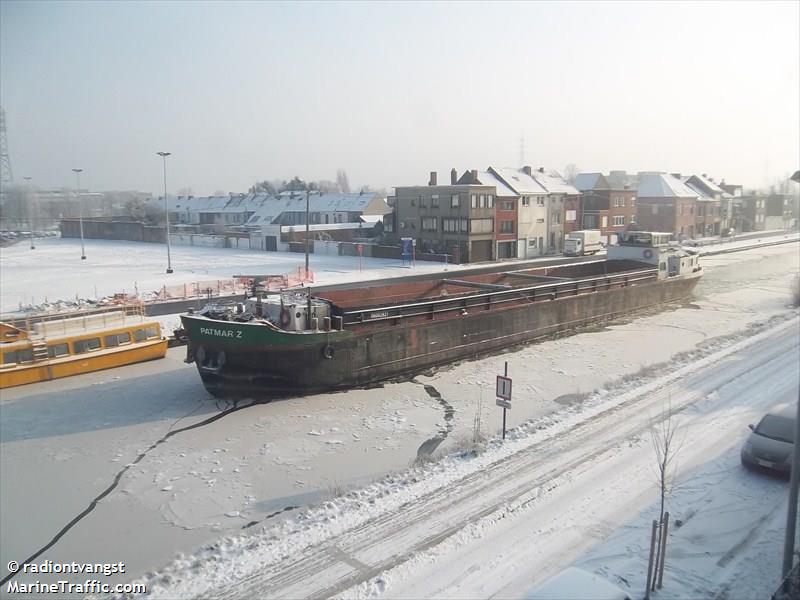 patmar z (Cargo ship) - IMO , MMSI 205444790, Call Sign OT4447 under the flag of Belgium