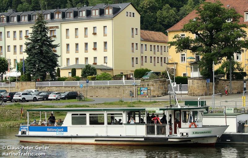 lilienstein (Passenger ship) - IMO , MMSI 211518270, Call Sign DA4058 under the flag of Germany