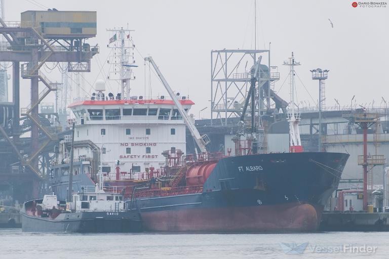 ft albaro (Chemical/Oil Products Tanker) - IMO 9447275, MMSI 215483000, Call Sign 9HA2439 under the flag of Malta