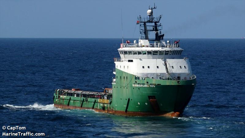 bourbon explorer 509 (Offshore Tug/Supply Ship) - IMO 9653965, MMSI 228050800, Call Sign FIPK under the flag of France