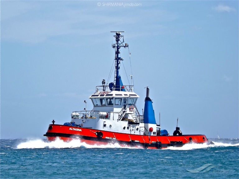 altagna (Tug) - IMO 8116714, MMSI 228396900, Call Sign FGH3975 under the flag of France