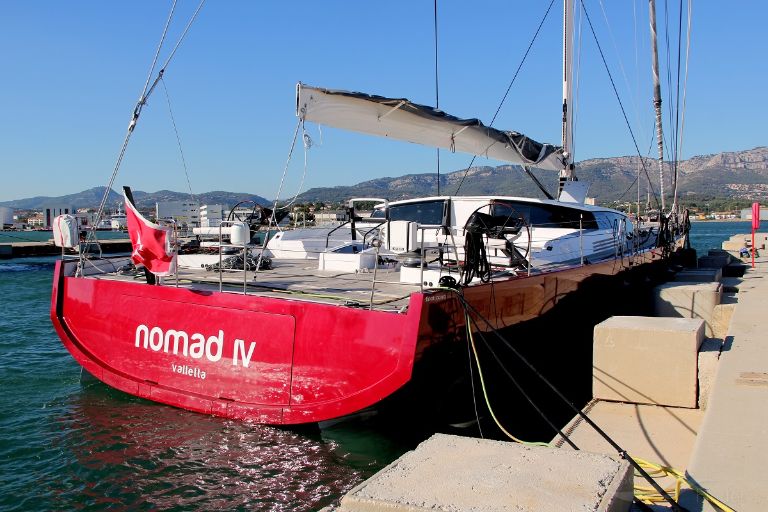 nomad iv (Sailing vessel) - IMO , MMSI 229601000, Call Sign 9HB3586 under the flag of Malta