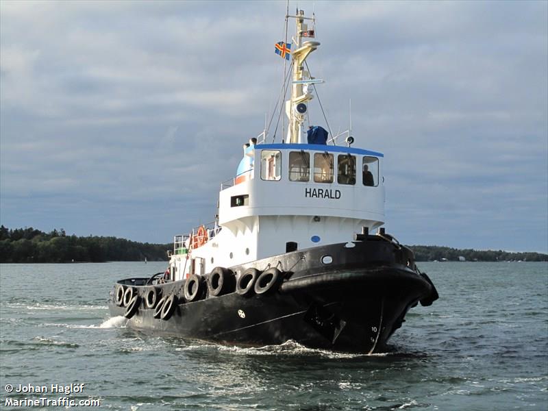 harald (Tug) - IMO 5412026, MMSI 230990270, Call Sign OIWX under the flag of Finland