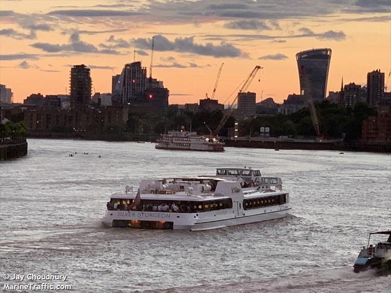 silver sturgeon (Passenger ship) - IMO , MMSI 232054955, Call Sign MWSC8 under the flag of United Kingdom (UK)