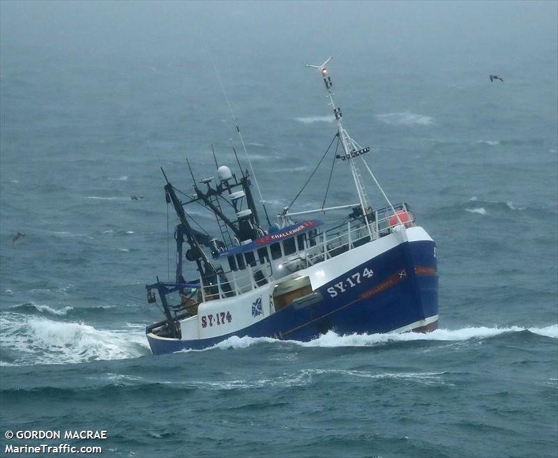 challenger sy174 (Fishing vessel) - IMO , MMSI 235007700, Call Sign GFBL under the flag of United Kingdom (UK)