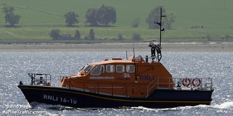 rnli lifeboat 16-10 (SAR) - IMO , MMSI 235050566, Call Sign MRHM5 under the flag of United Kingdom (UK)