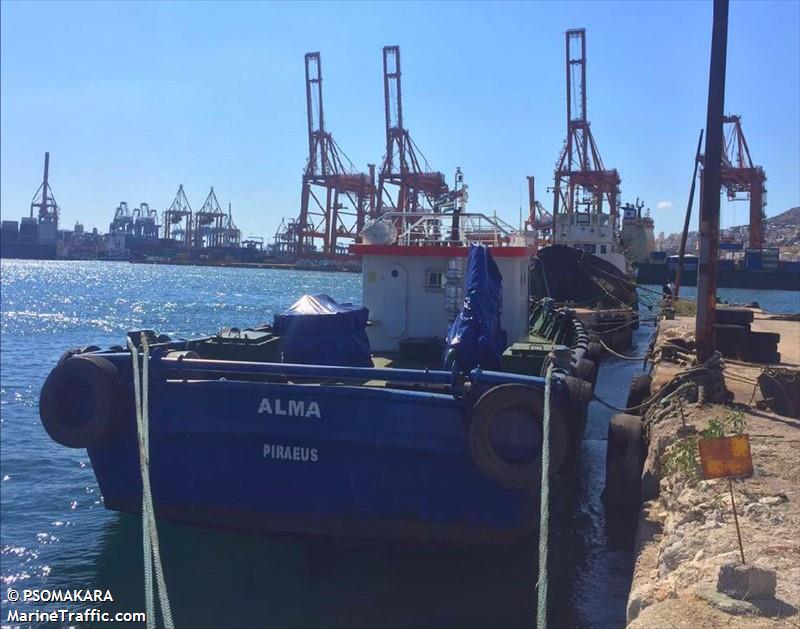 alma (Diving ops) - IMO , MMSI 239992900, Call Sign SVA7359 under the flag of Greece