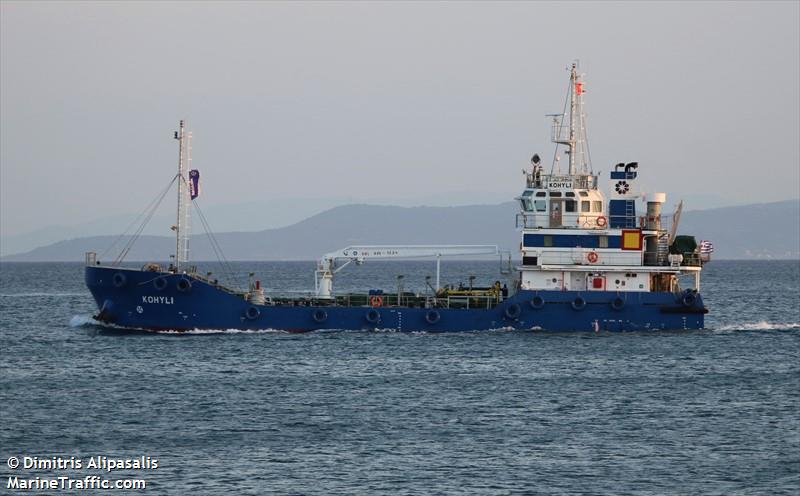 kohyli (Bunkering Tanker) - IMO 9823651, MMSI 241675000, Call Sign SVA9259 under the flag of Greece