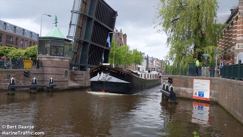 elizabeth w (Pleasure craft) - IMO , MMSI 244780101, Call Sign PC7373 under the flag of Netherlands