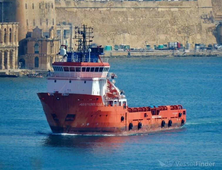 asso venticinque (Offshore Tug/Supply Ship) - IMO 9278442, MMSI 247100100, Call Sign IBGP under the flag of Italy