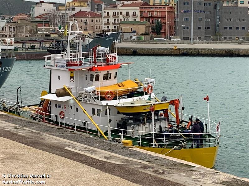 ievoleco quarto (Pollution Control Vessel) - IMO 9070412, MMSI 247156400, Call Sign IQWV under the flag of Italy