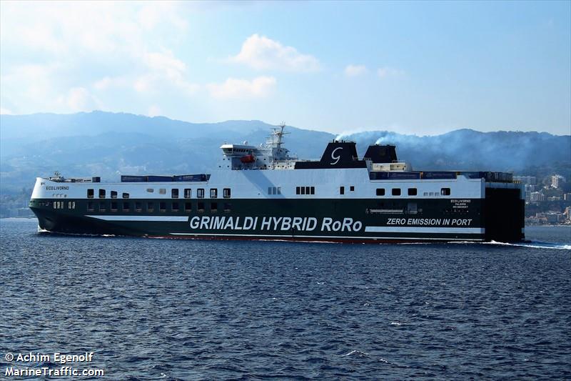 eco livorno (Ro-Ro Cargo Ship) - IMO 9859557, MMSI 247383500, Call Sign IBZD under the flag of Italy
