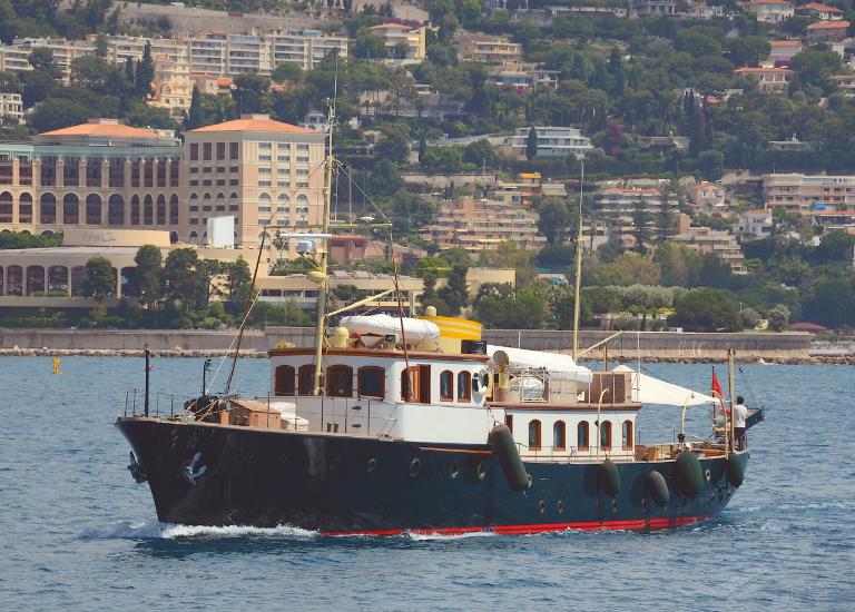 pacha iii (Pleasure craft) - IMO , MMSI 254456000, Call Sign 3AMB under the flag of Monaco