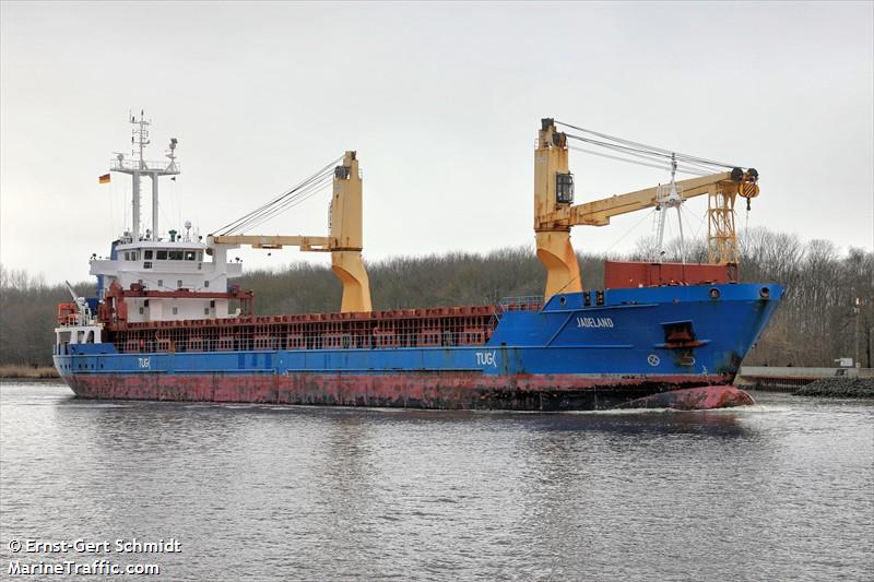 jadeland (General Cargo Ship) - IMO 9518983, MMSI 255806468, Call Sign CQER9 under the flag of Madeira