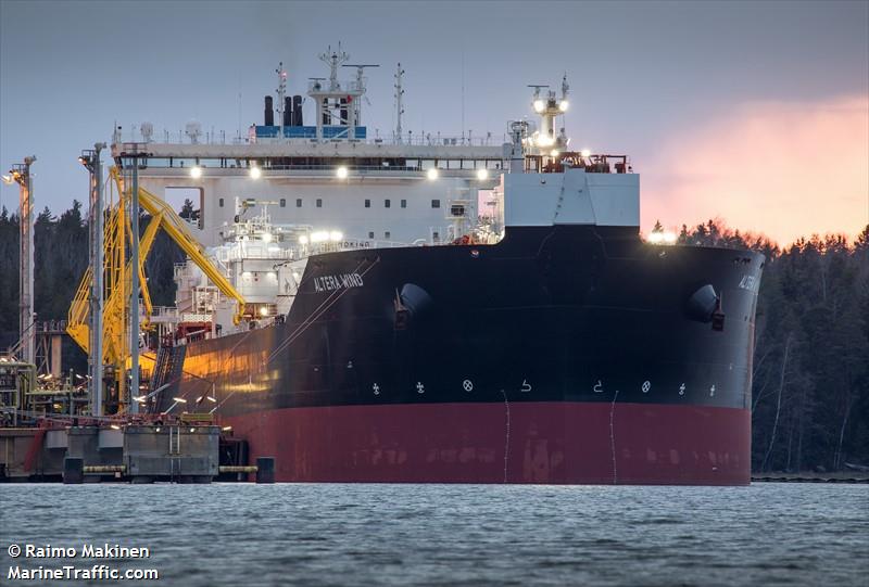 altera wind (Crude Oil Tanker) - IMO 9863560, MMSI 257671000, Call Sign LAKV8 under the flag of Norway