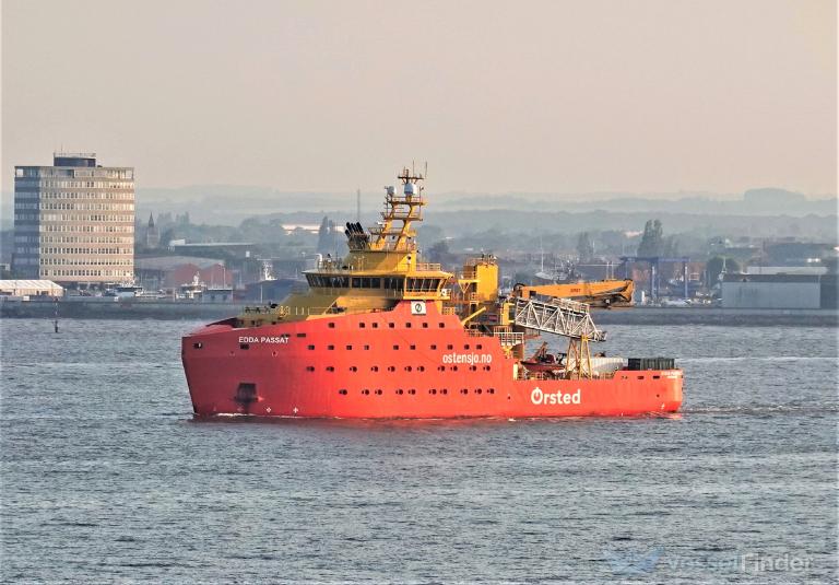 edda passat (Offshore Support Vessel) - IMO 9794367, MMSI 257696000, Call Sign LALZ8 under the flag of Norway