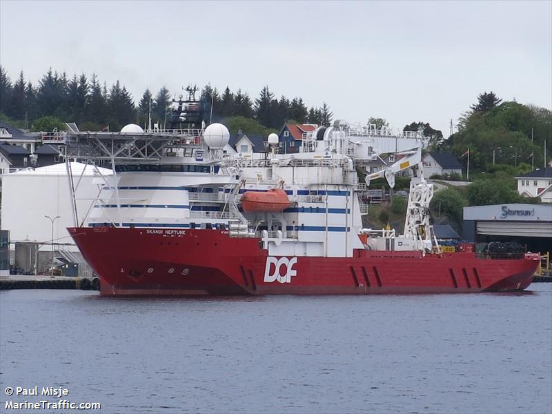 skandi neptune (Offshore Support Vessel) - IMO 9205720, MMSI 258142000, Call Sign LASG5 under the flag of Norway