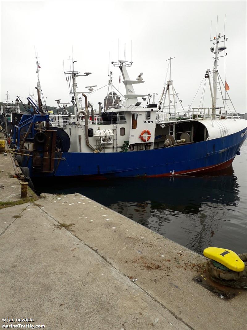 kol196 (Fishing vessel) - IMO , MMSI 261001400, Call Sign SPK2272 under the flag of Poland