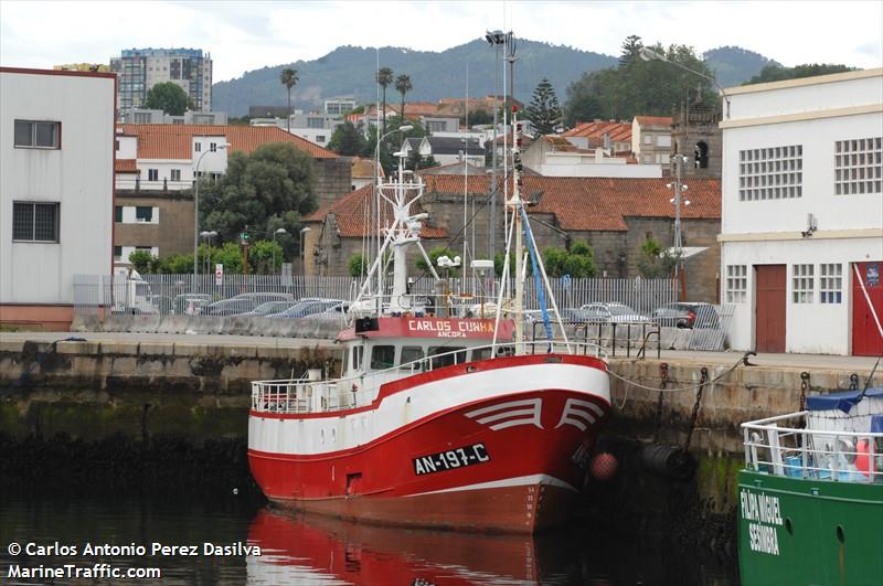carlos cunha (Fishing vessel) - IMO , MMSI 263422240, Call Sign CUET2 under the flag of Portugal