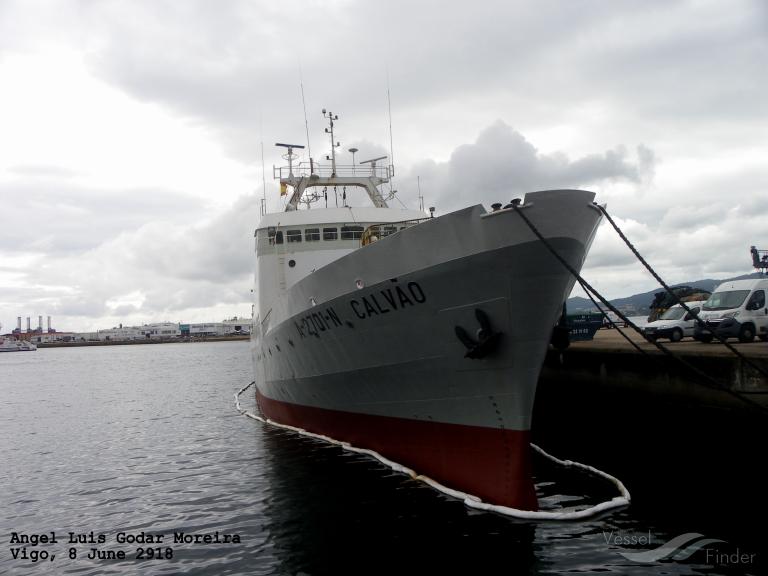 calvao (Fishing Vessel) - IMO 7385198, MMSI 263517000, Call Sign CUZD under the flag of Portugal