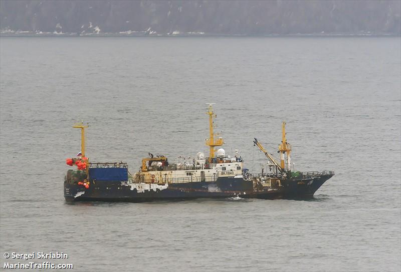 alestar (Fishing Vessel) - IMO 8826412, MMSI 273216420, Call Sign UBGT8 under the flag of Russia