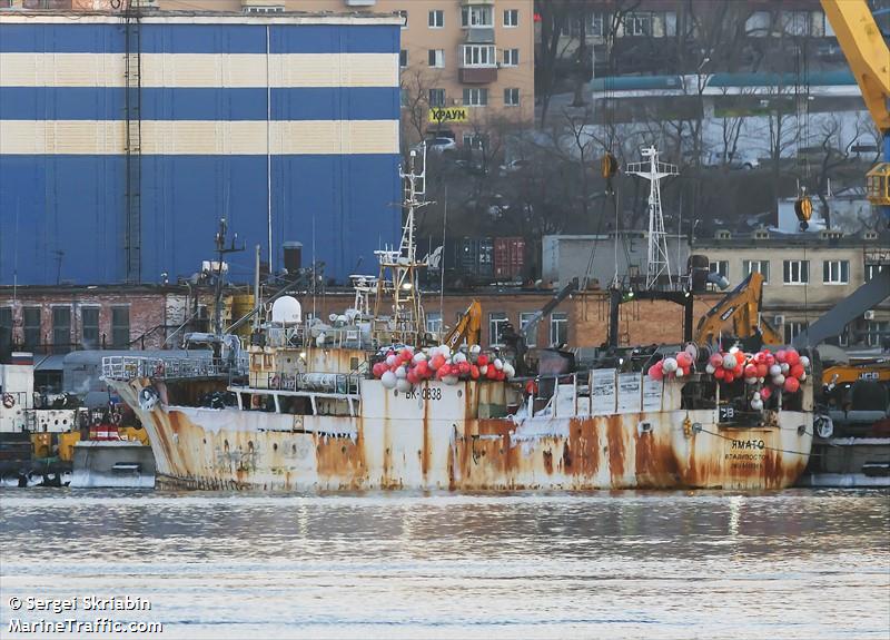 yamato (Training Ship) - IMO 9013309, MMSI 273351740, Call Sign UBAI7 under the flag of Russia