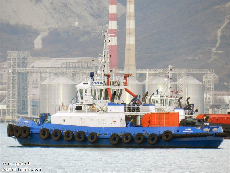 panda (Tug) - IMO 9614024, MMSI 273358350, Call Sign UBEI7 under the flag of Russia