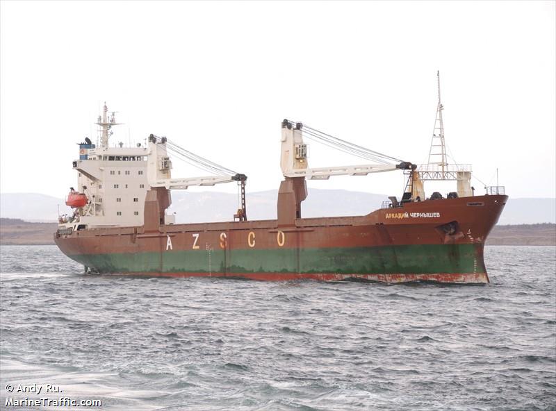 arkadiy chernyshev (General Cargo Ship) - IMO 8714695, MMSI 273359930, Call Sign UBSH5 under the flag of Russia