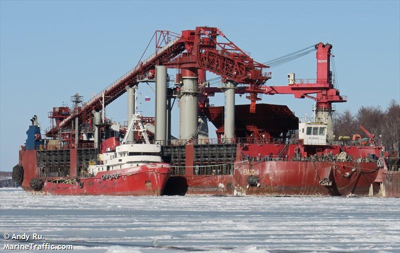 emco-1 (Non Propelled Barge) - IMO 9266463, MMSI 273377480, Call Sign UBPN6 under the flag of Russia