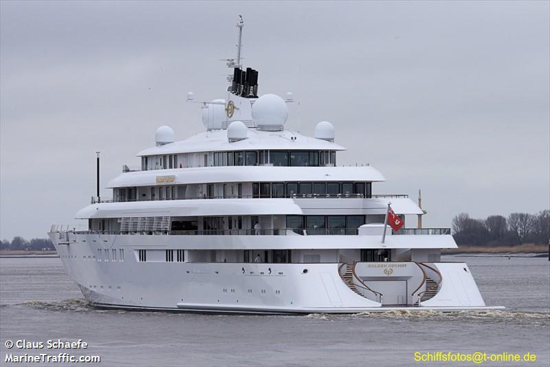 golden odyssey (Yacht) - IMO 9648788, MMSI 310724000, Call Sign ZCEQ8 under the flag of Bermuda