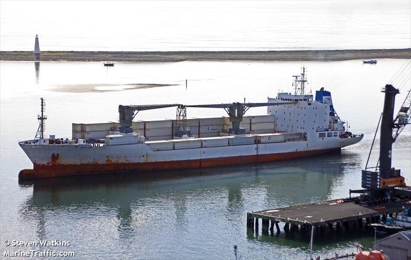 baltic lord (Refrigerated Cargo Ship) - IMO 9160724, MMSI 311001027, Call Sign C6EX4 under the flag of Bahamas