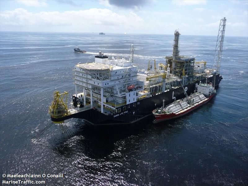 sahna lpg fpso (Offshore Support Vessel) - IMO , MMSI 311711000, Call Sign C6TO2 under the flag of Bahamas
