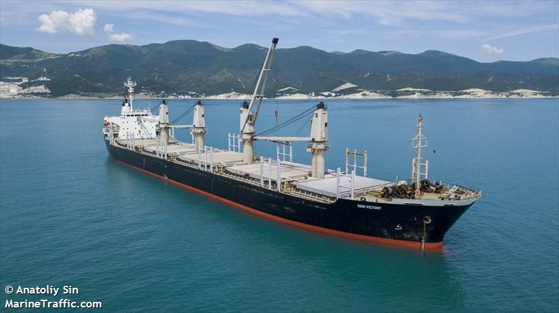 new victory (Bulk Carrier) - IMO 9159050, MMSI 312043000, Call Sign V3GF2 under the flag of Belize