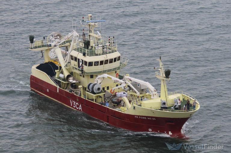 anfong 33 (Fishing Vessel) - IMO 8786301, MMSI 312886000, Call Sign V3CA under the flag of Belize