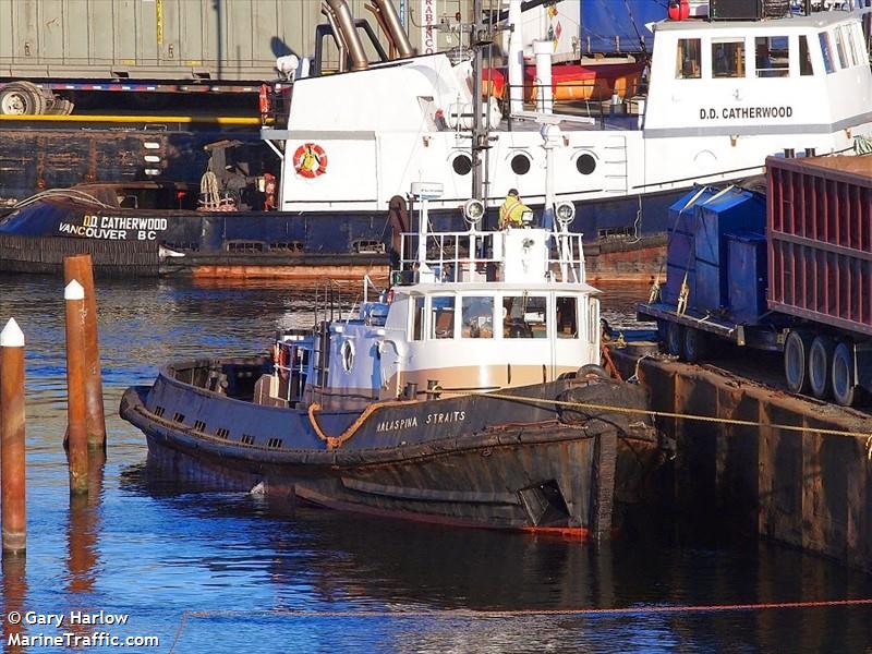 malaspina straits (Tug) - IMO , MMSI 316005415 under the flag of Canada