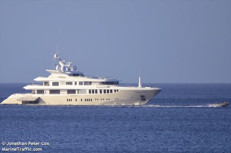 plan b (Yacht) - IMO 9650602, MMSI 319618000, Call Sign ZGCC2 under the flag of Cayman Islands