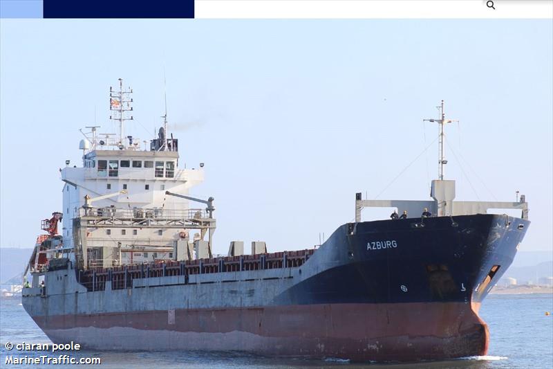 azburg (General Cargo Ship) - IMO 9102899, MMSI 325116200, Call Sign J7BG6 under the flag of Dominica