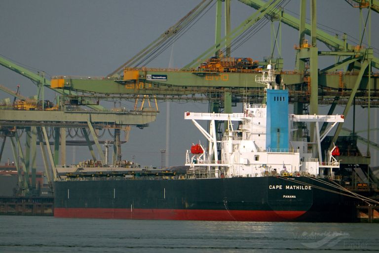 cape mathilde (Bulk Carrier) - IMO 9409120, MMSI 352665000, Call Sign HOVQ under the flag of Panama