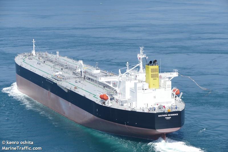 southern reverence (Crude Oil Tanker) - IMO 9783916, MMSI 352816000, Call Sign 3FUA5 under the flag of Panama