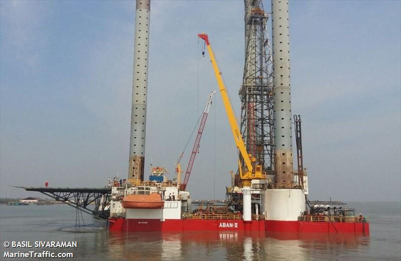 rig aban 2 (Platform) - IMO 8750015, MMSI 353337000, Call Sign HO2471 under the flag of Panama