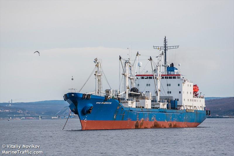 sea reefer (Refrigerated Cargo Ship) - IMO 9175274, MMSI 353509000, Call Sign 3FDD4 under the flag of Panama